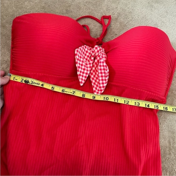 ❤️Matilda Jane - Red Poolside Party One Piece Swimsuit - XL - Picture 7 of 10
